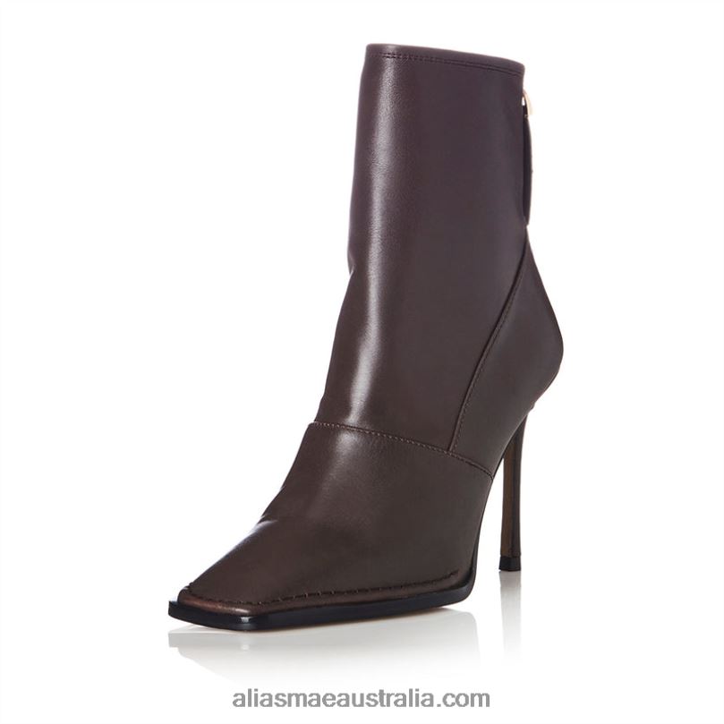 Abbie Alias Mae Black Leather DFRBR238