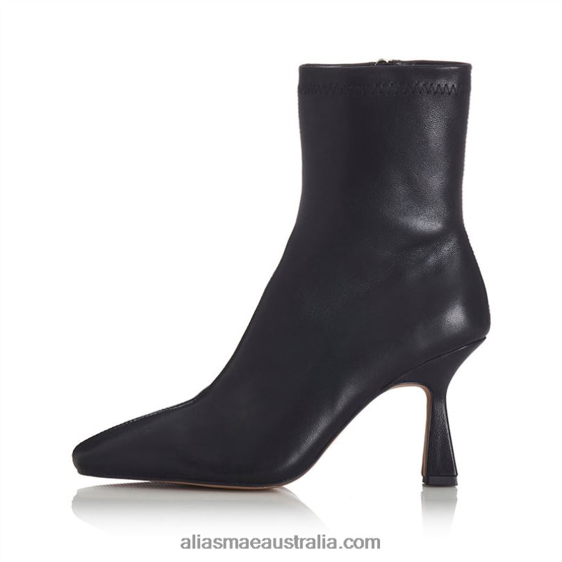 Becca Alias Mae Black Stretch Leather DFRBR234