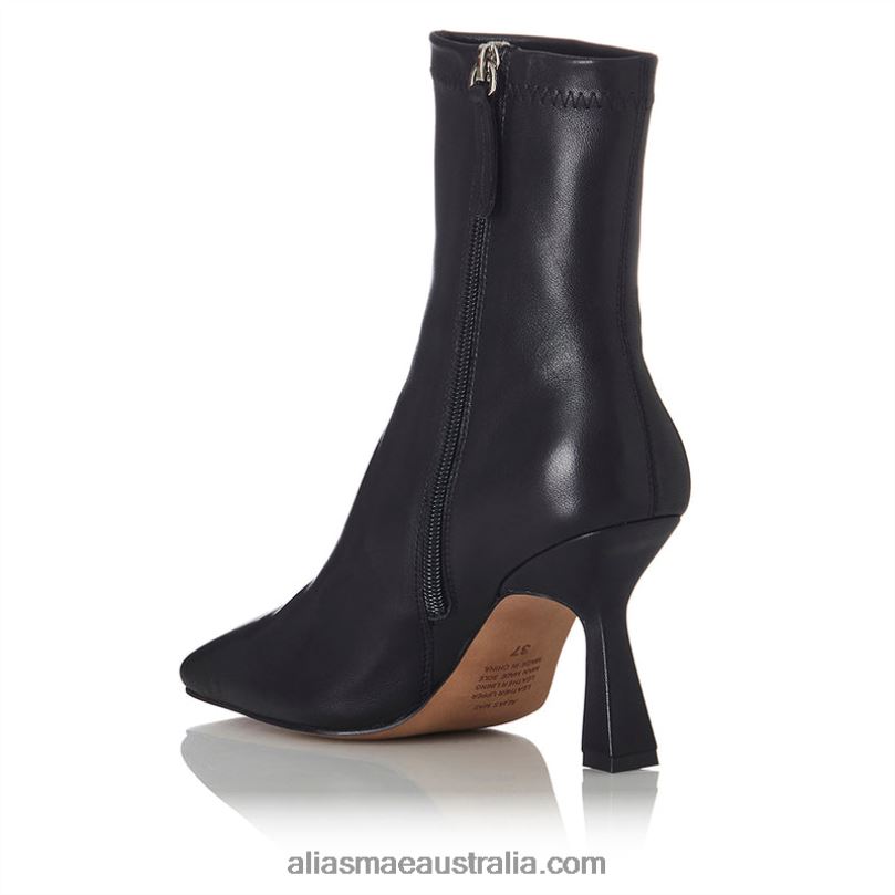 Becca Alias Mae Black Stretch Leather DFRBR234