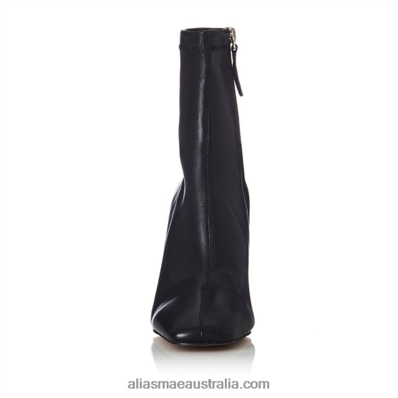 Becca Alias Mae Black Stretch Leather DFRBR234