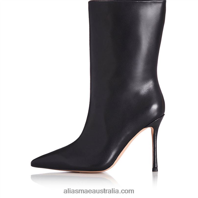 Bosley Alias Mae Black Leather DFRBR233