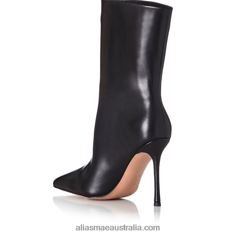 Bosley Alias Mae Black Leather DFRBR233