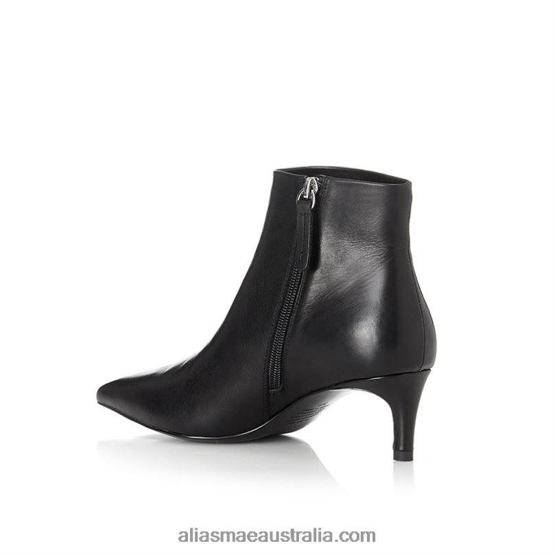 Charlie Alias Mae Black Leather DFRBR203