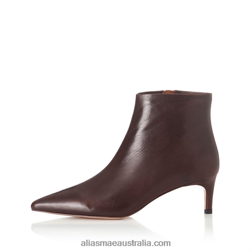Charlie Alias Mae Choc Leather DFRBR204