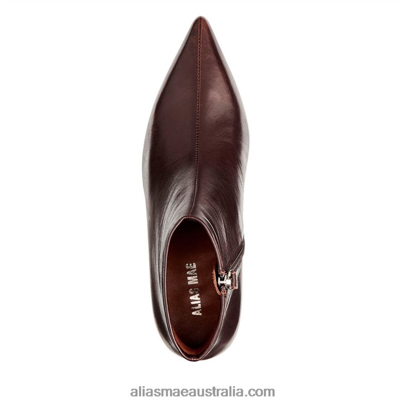 Charlie Alias Mae Choc Leather DFRBR204