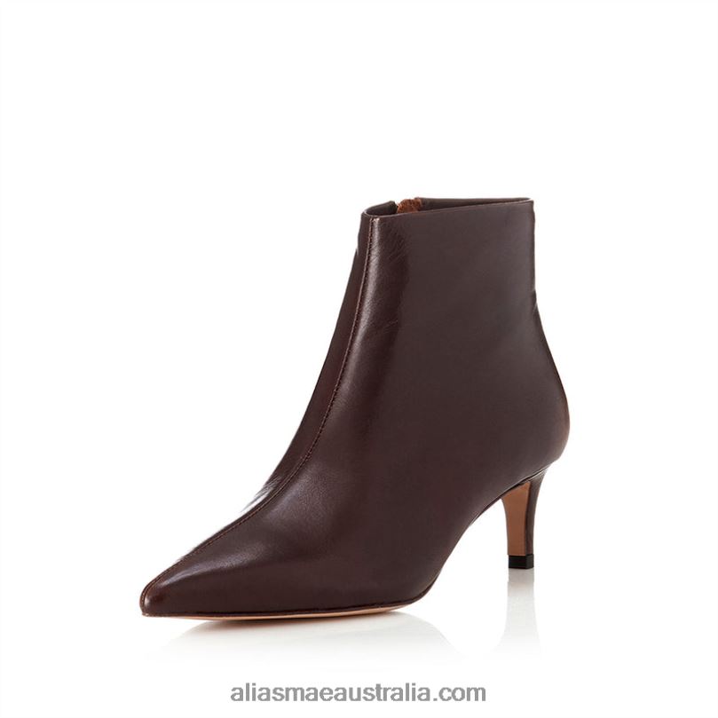 Charlie Alias Mae Choc Leather DFRBR204