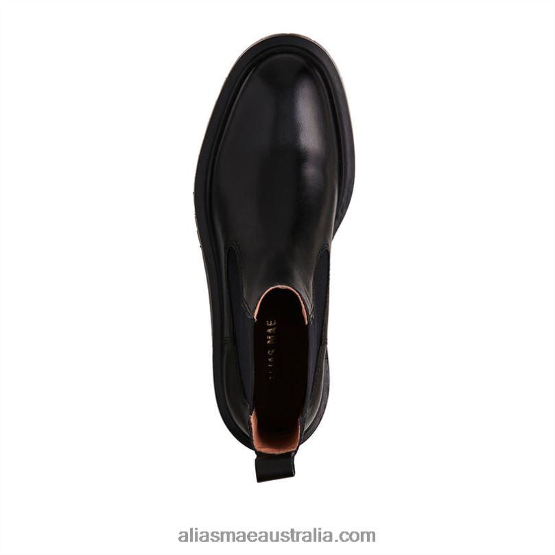 Emilia Alias Mae Black Leather DFRBR191