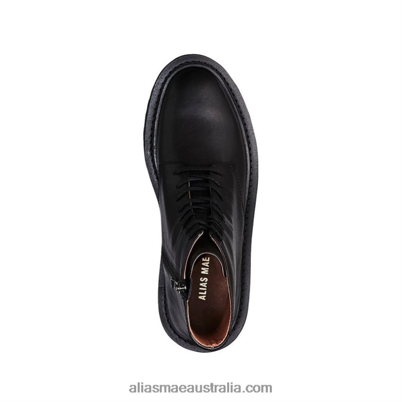 Hudson Alias Mae Black Leather DFRBR198
