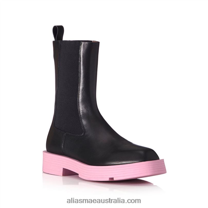 Nori Alias Mae Black/Pink Leather DFRBR183
