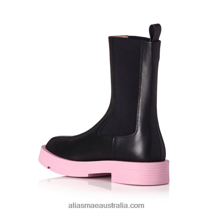 Nori Alias Mae Black/Pink Leather DFRBR183