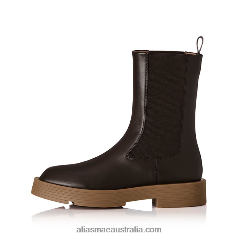 Nori Alias Mae Choc Leather DFRBR184