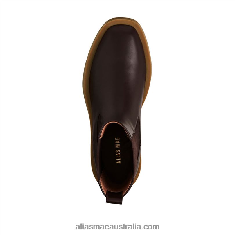 Nori Alias Mae Choc Leather DFRBR184