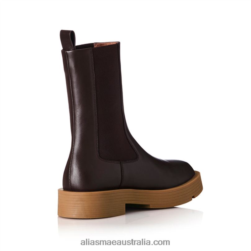 Nori Alias Mae Choc Leather DFRBR184