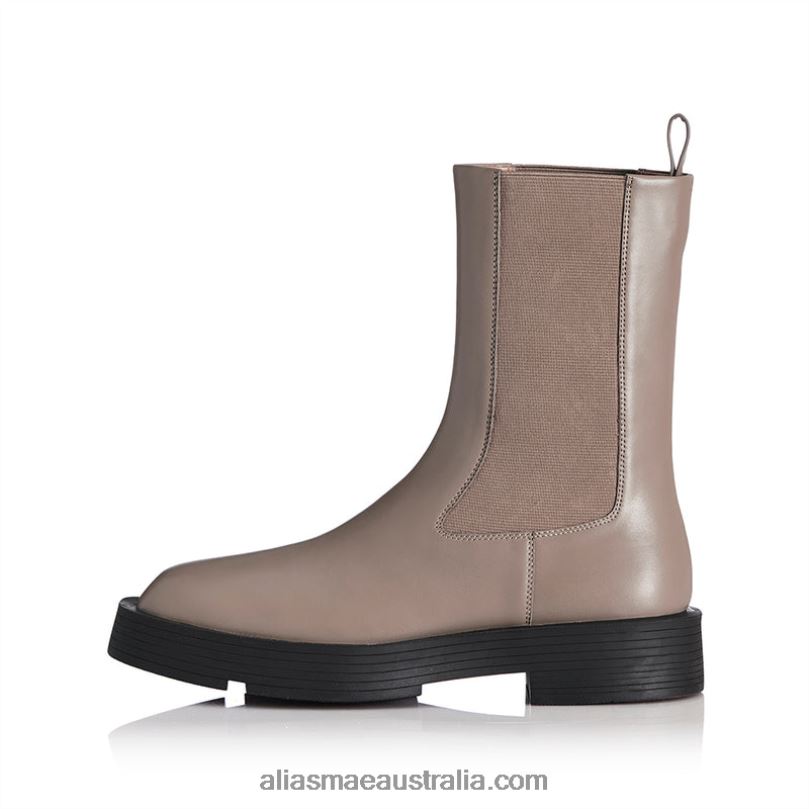 Nori Alias Mae Taupe Leather DFRBR185