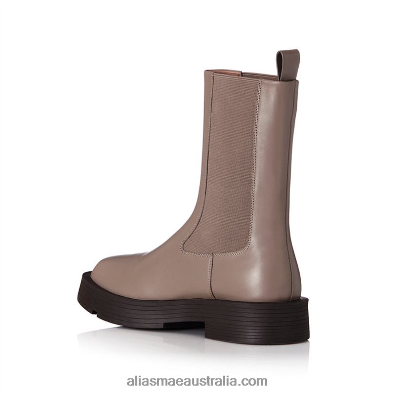 Nori Alias Mae Taupe Leather DFRBR185