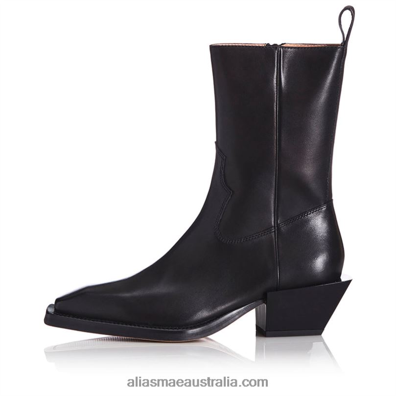 Penny Alias Mae Black Leather DFRBR223
