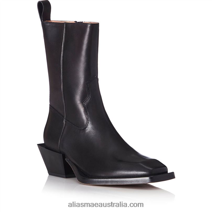 Penny Alias Mae Black Leather DFRBR223