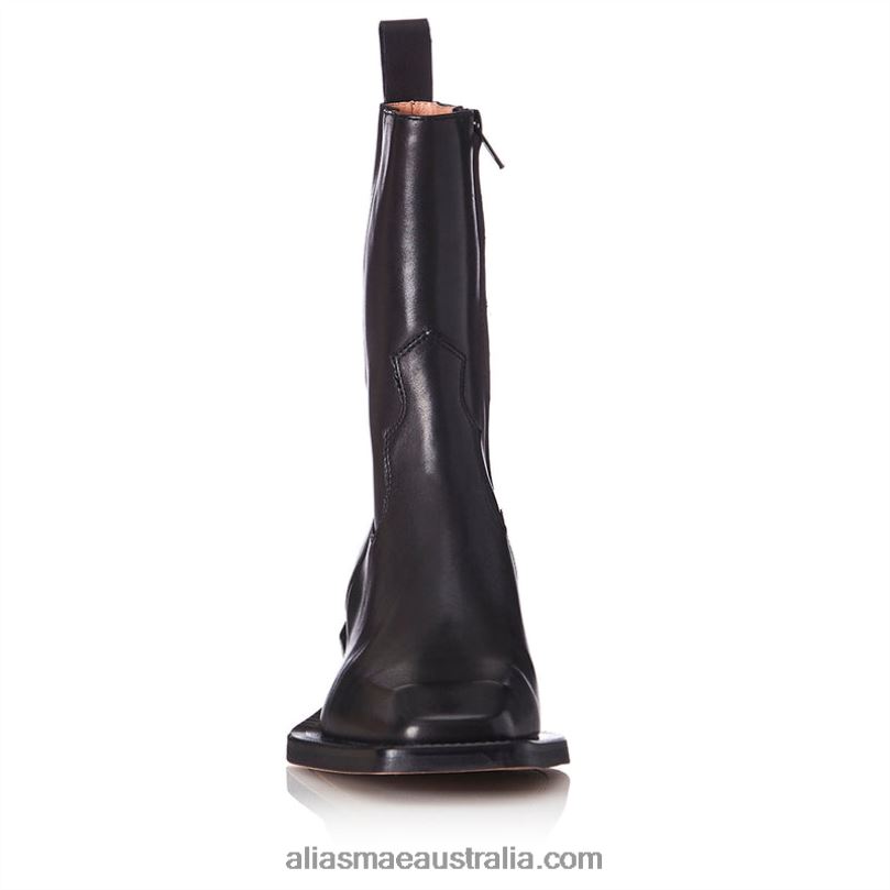 Penny Alias Mae Black Leather DFRBR223