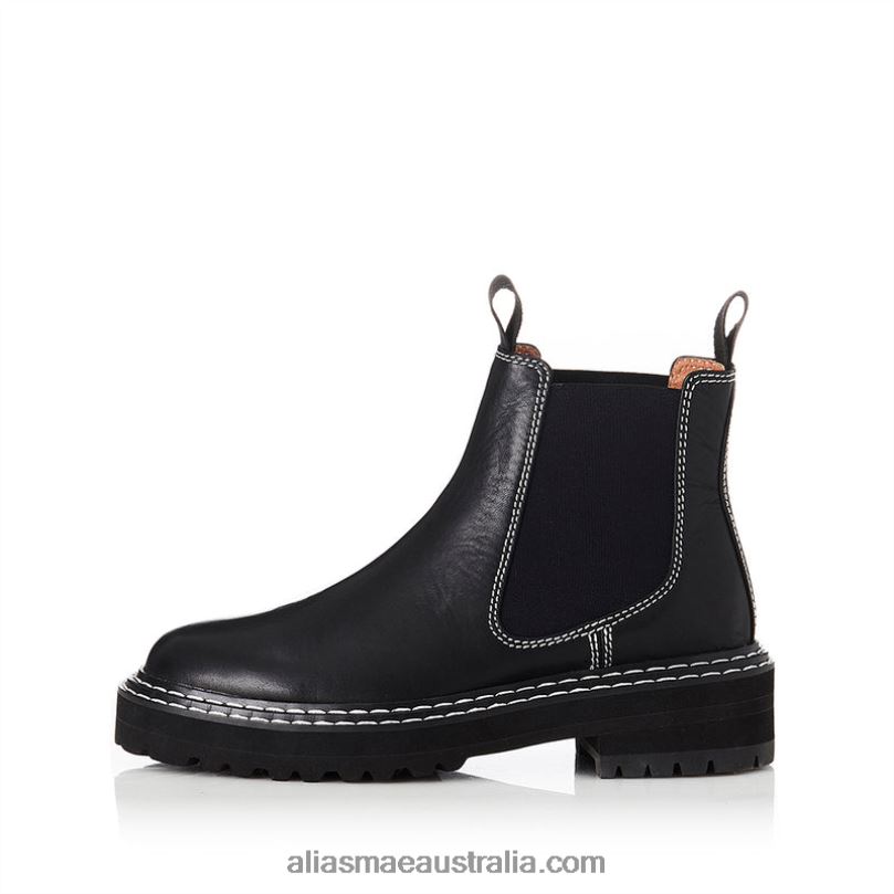 Rome Alias Mae Black Leather DFRBR215