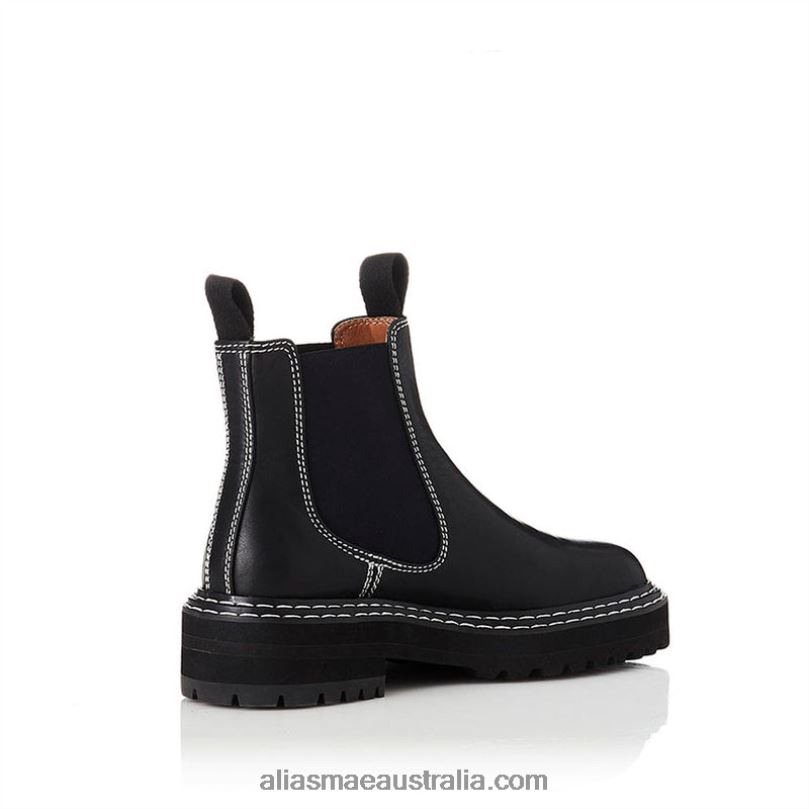 Rome Alias Mae Black Leather DFRBR215