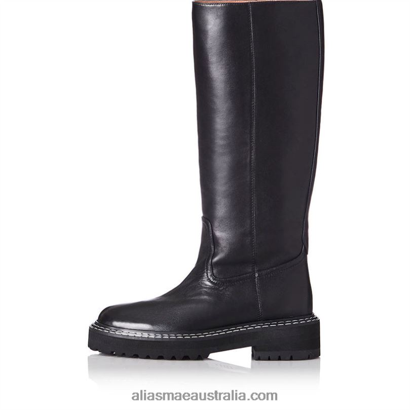 Roxanne Alias Mae Black Leather DFRBR182