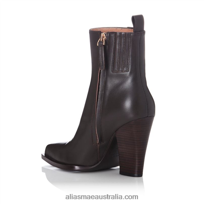 Tayla Alias Mae Choc Leather DFRBR221