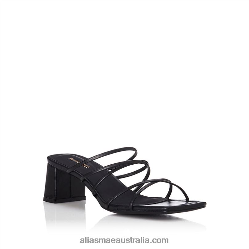 Ariana Alias Mae Black Leather DFRBR4