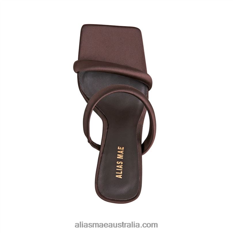 Ashley Alias Mae Choc Satin DFRBR40