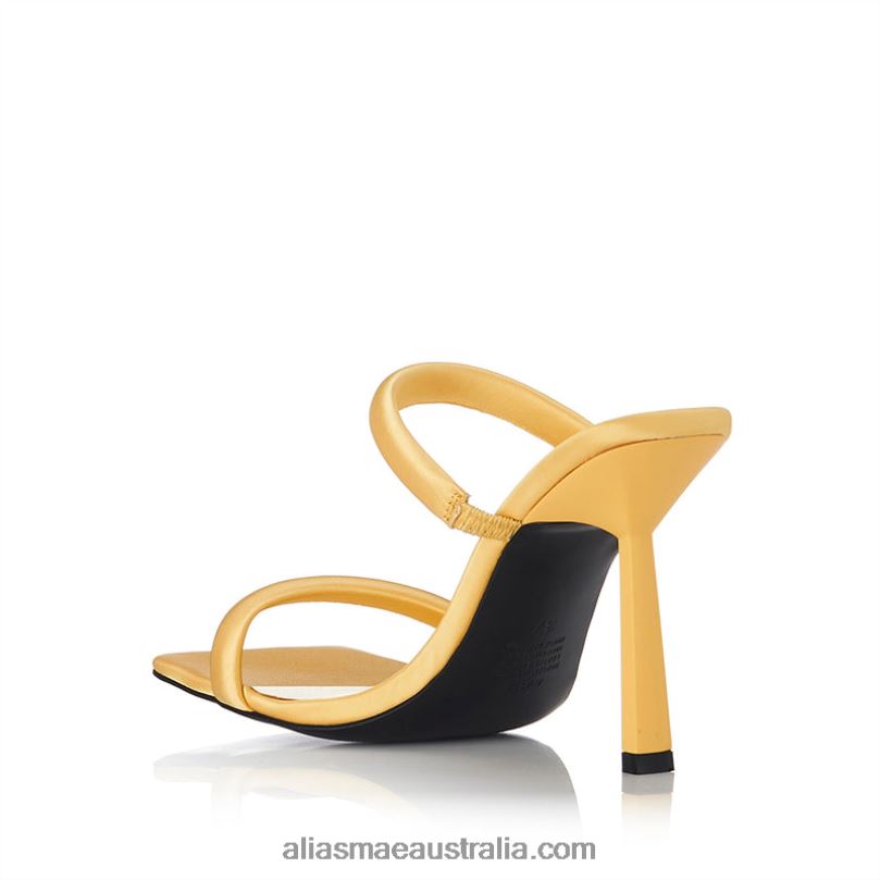 Ashley Alias Mae Yellow Satin DFRBR43