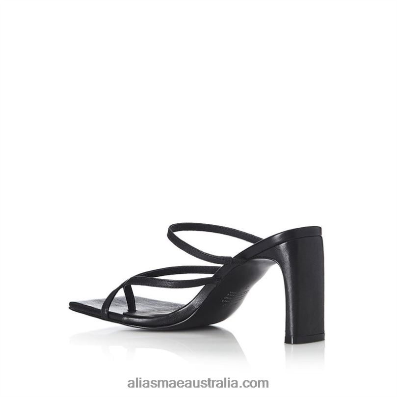 Esther Alias Mae Black Leather DFRBR108