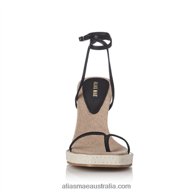 Gia Alias Mae Black Leather DFRBR62