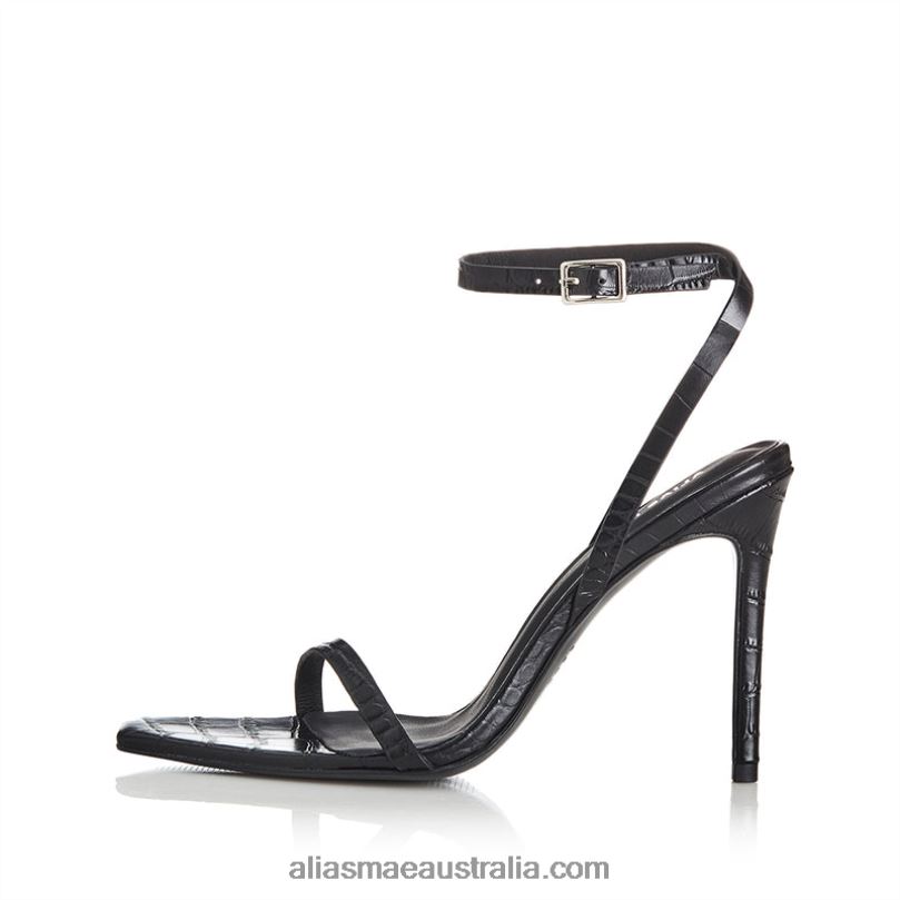 Isaac Alias Mae Black Leather DFRBR136