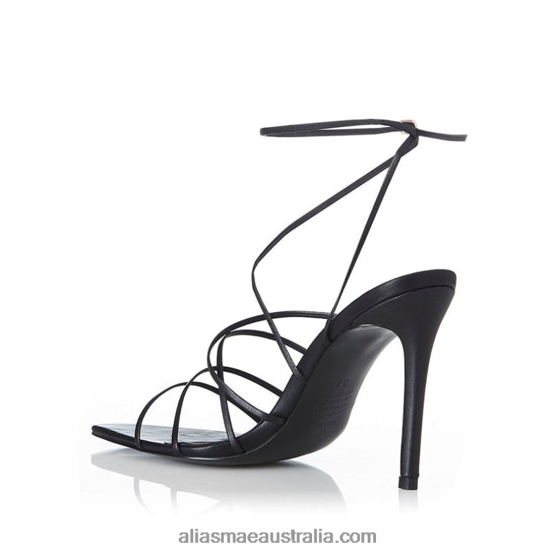 Isabelle Alias Mae Black Kid Leather DFRBR134