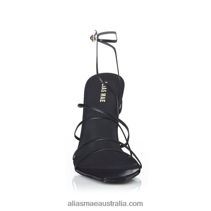 Isabelle Alias Mae Black Kid Leather DFRBR134