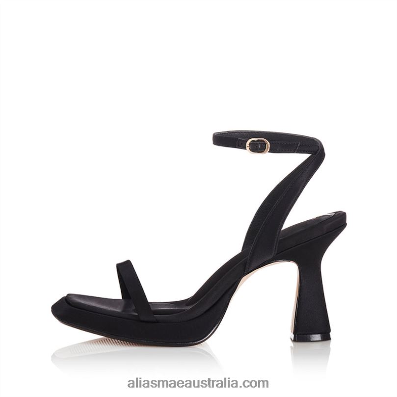 Kelsey Alias Mae Black Satin DFRBR8