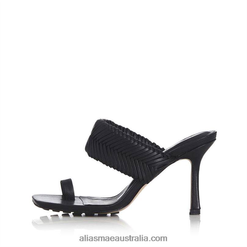 Lewie Alias Mae Black Leather DFRBR58