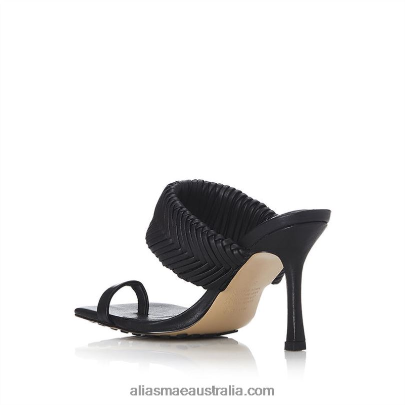 Lewie Alias Mae Black Leather DFRBR58