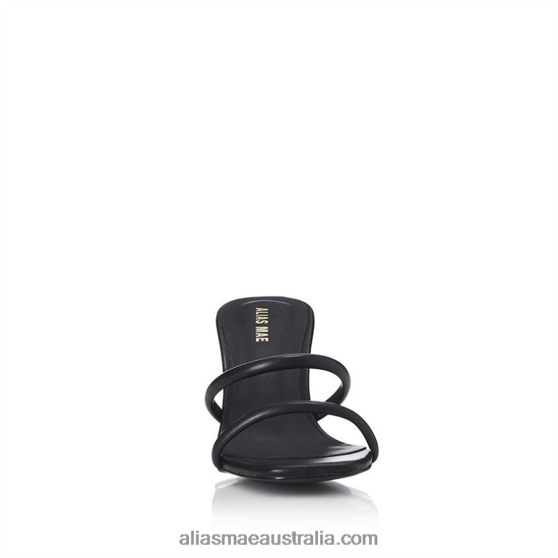 Lilian Alias Mae Black Leather DFRBR90