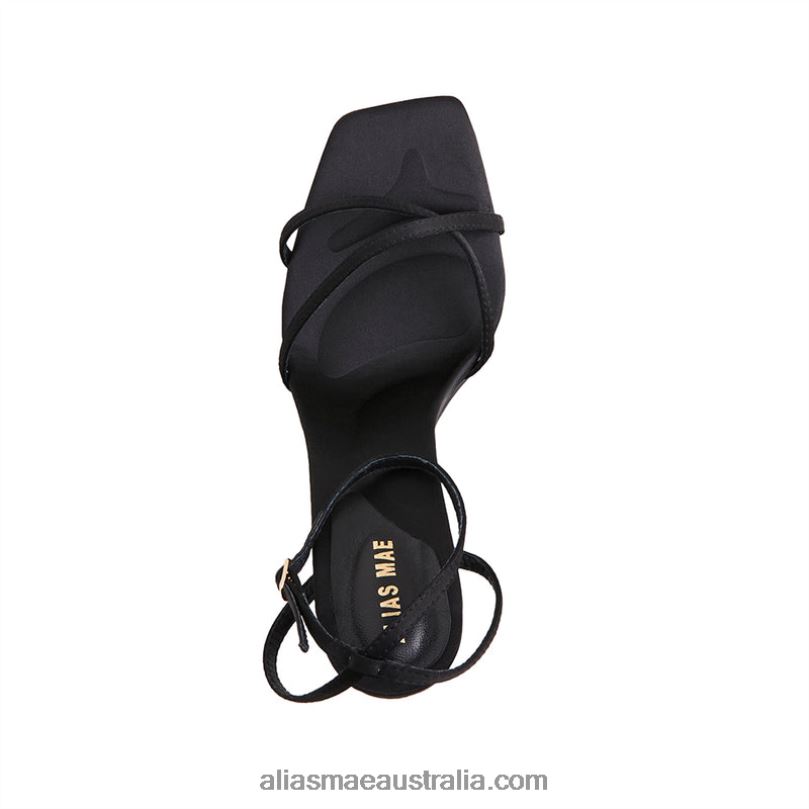 Mia Alias Mae Black Satin DFRBR15