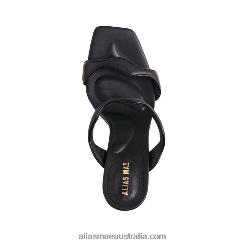 Mindy Alias Mae Black Leather DFRBR19