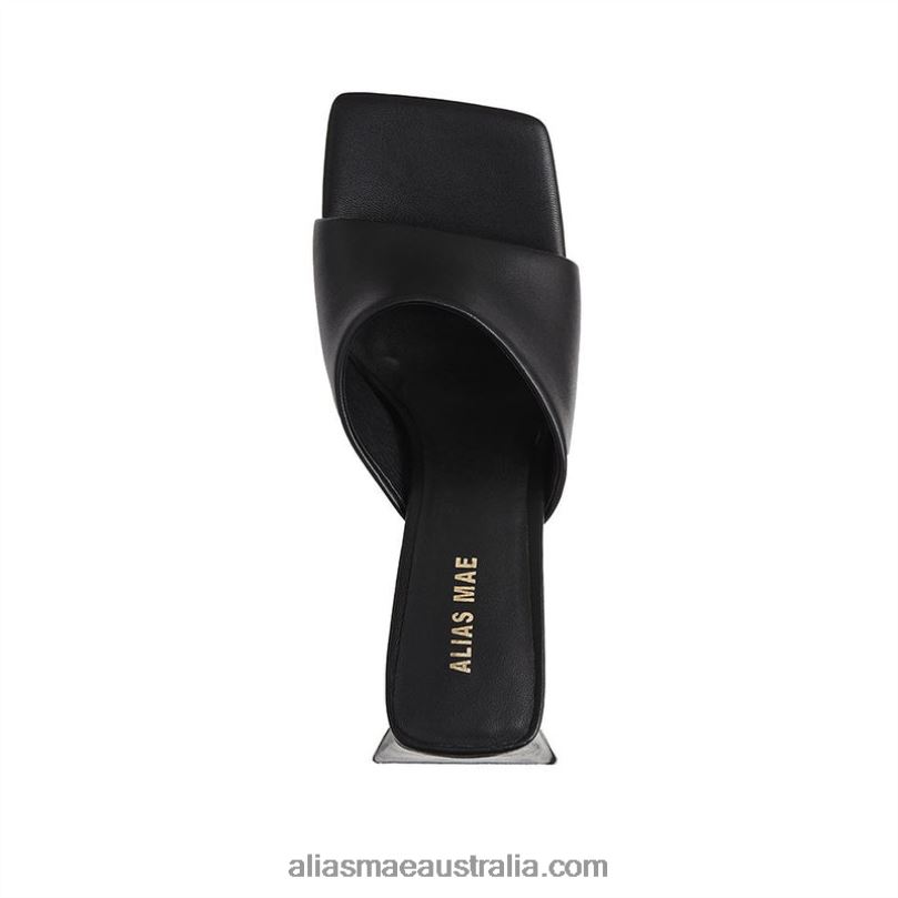 Rini Alias Mae Black Leather DFRBR48