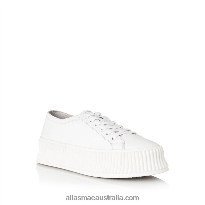 Adelaide Alias Mae White Leather DFRBR209