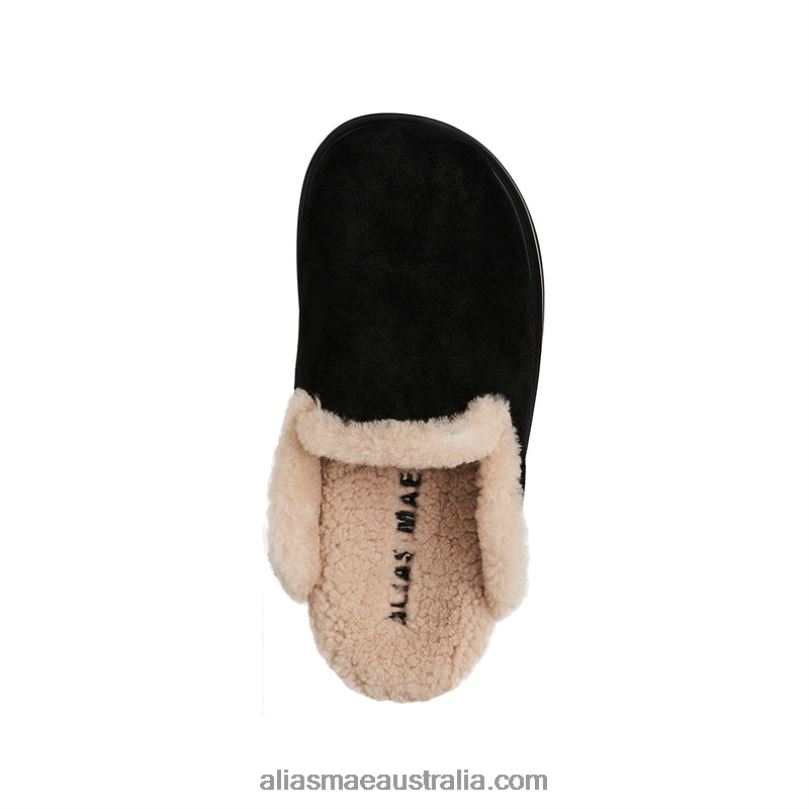 Nessie Alias Mae Black Suede DFRBR186
