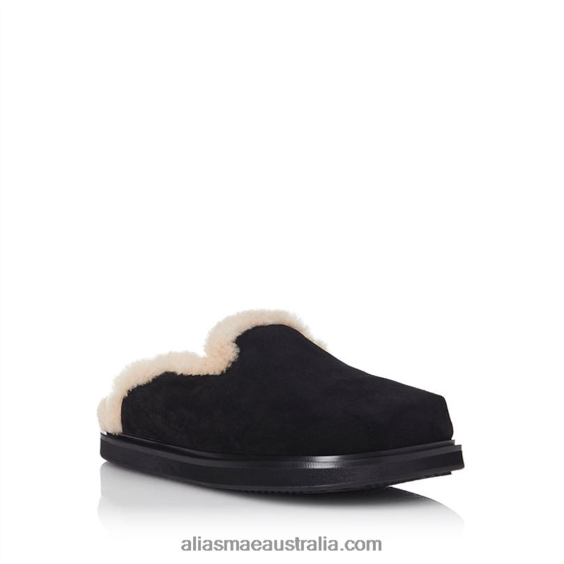 Nessie Alias Mae Black Suede DFRBR186
