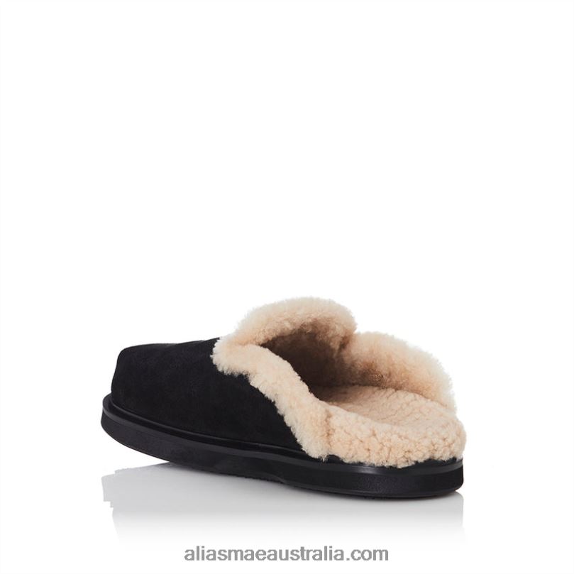 Nessie Alias Mae Black Suede DFRBR186