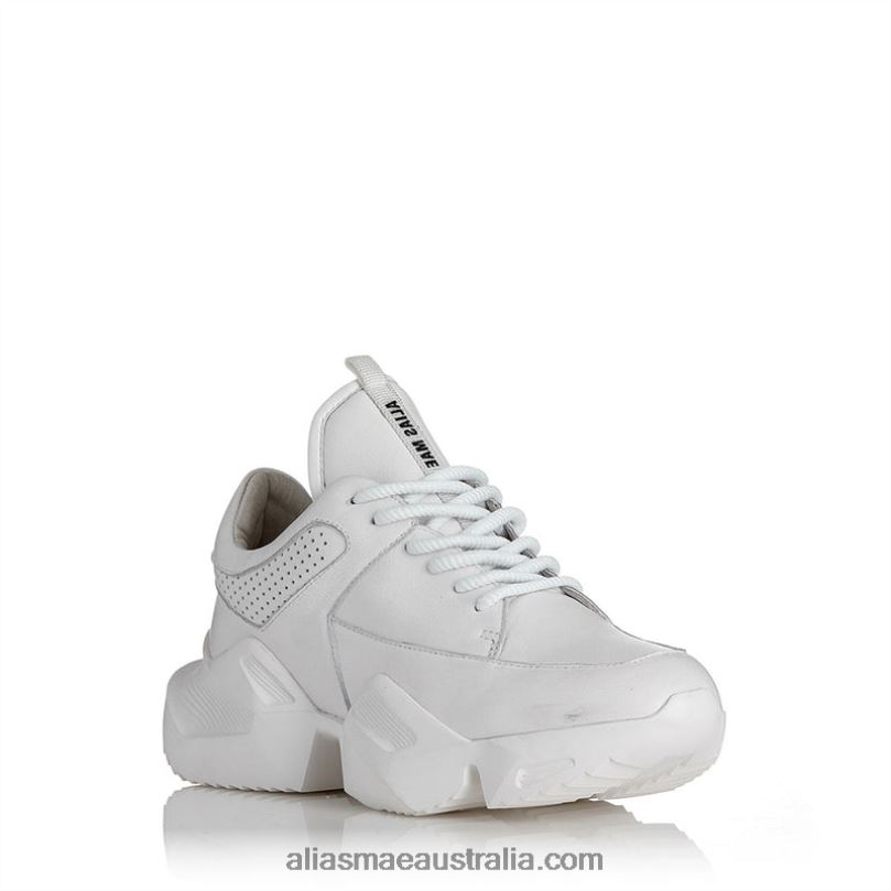 Tommy Alias Mae White Leather DFRBR219