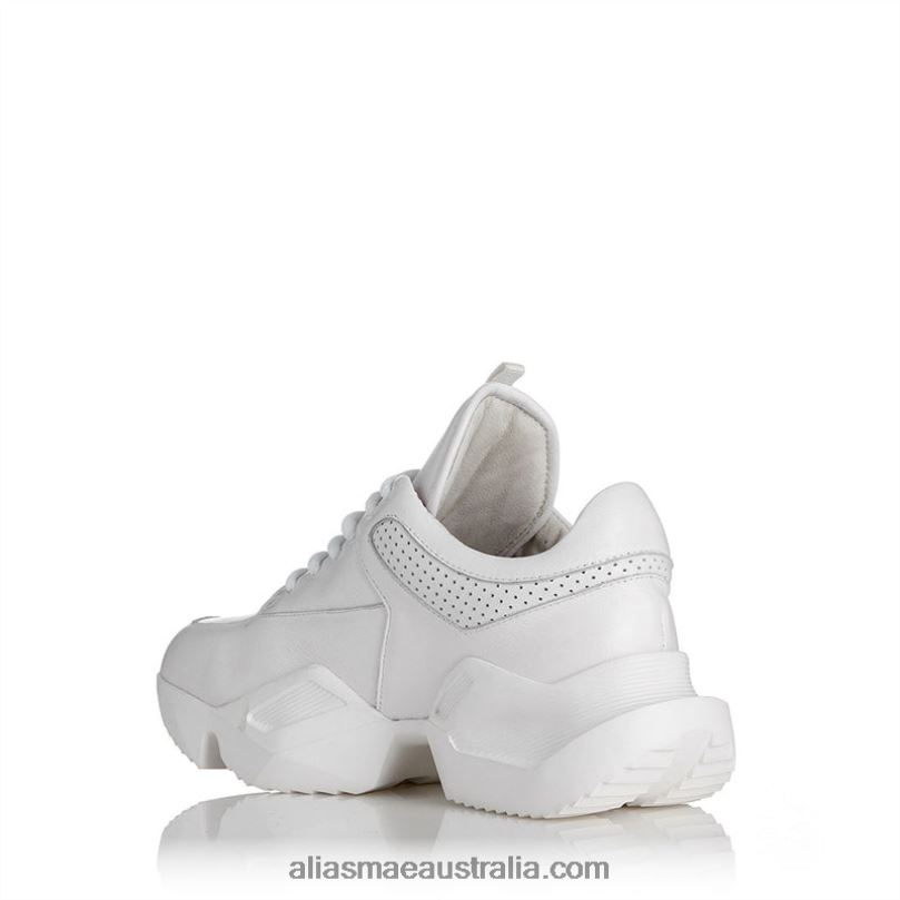 Tommy Alias Mae White Leather DFRBR219