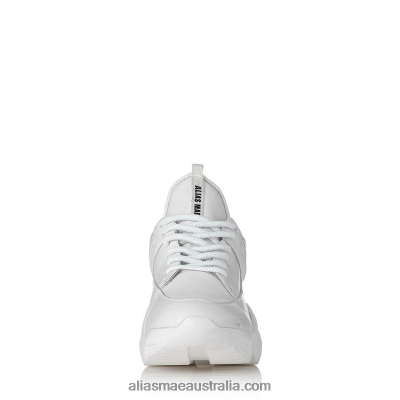 Tommy Alias Mae White Leather DFRBR219