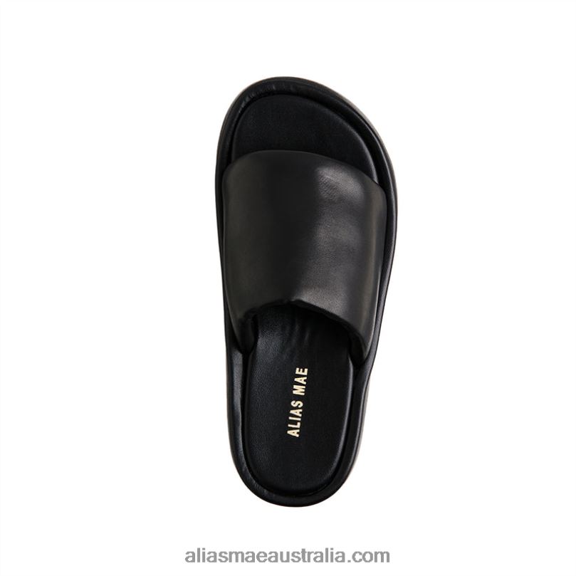 Andi Alias Mae Black Leather DFRBR156