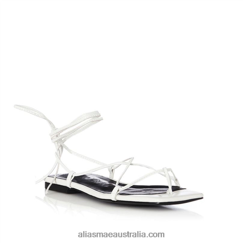 Angie Alias Mae Ivory Leather DFRBR208